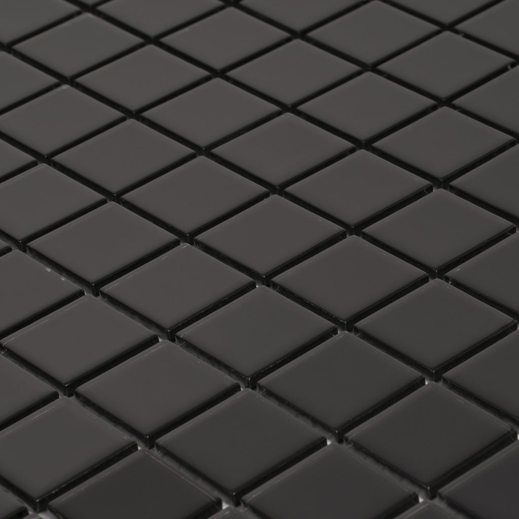 Black Mosaic Tile