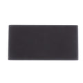 black 3x6 matte glass subway tile rectangular glossy finish single piece