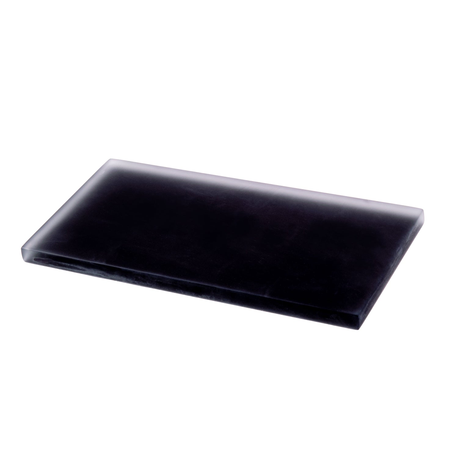 Sample - Black 3x6 Matte Glass Subway tile (40 pack, 5 sq ft/case)