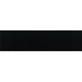 black glossy 3x12 glass subway tile rectangular smooth surface