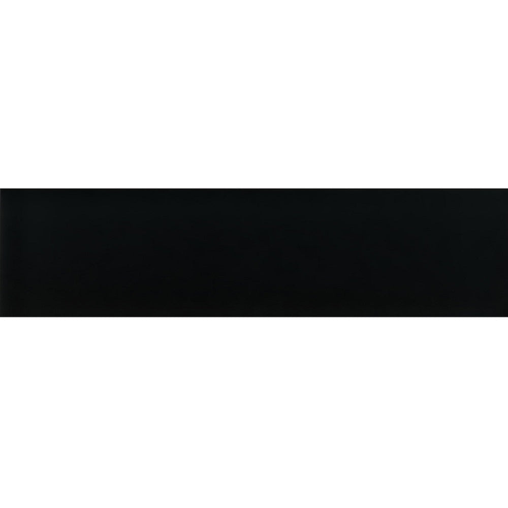 Black 3x12 Glossy Glass Subway tile (20 pack, 5 sq ft/case)