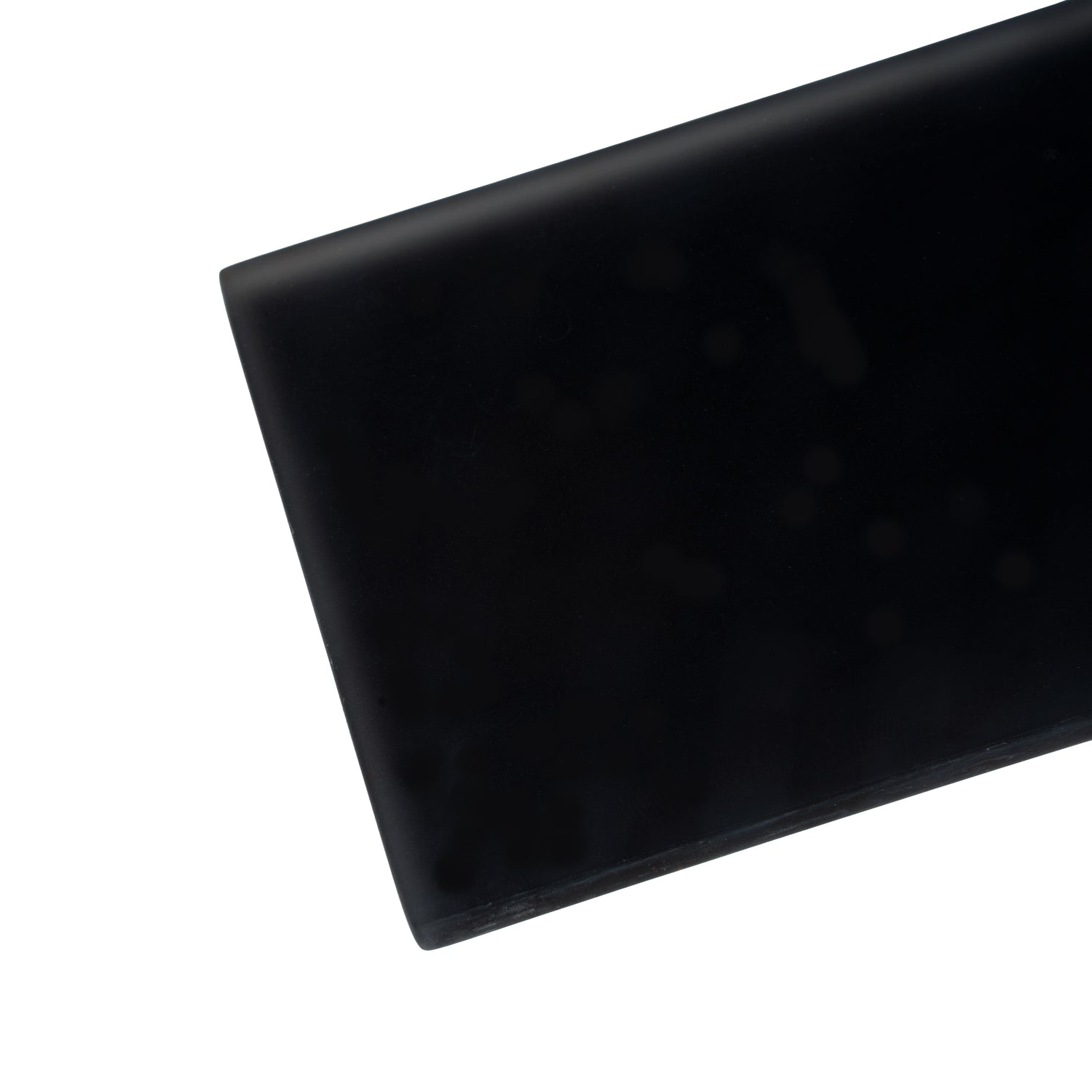 Sample - Black 3x12 Matte Glass Subway tile (20 pack, 5 sq ft/case)