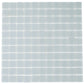 10 pack Gray 11.8 in. x 11.8 in. 1x1 Matte Finished Glass Mosaic Tile (9.67 sq ft/case) - Sample