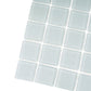 10 pack Gray 11.8 in. x 11.8 in. 1x1 Matte Finished Glass Mosaic Tile (9.67 sq ft/case) - Sample