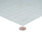 10 pack Gray 11.8 in. x 11.8 in. 1x1 Matte Finished Glass Mosaic Tile (9.67 sq ft/case) - Sample