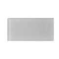 Sample - Gray 3x6 Matte Subway Glass Tile (40 pack, 5 sq ft/case)