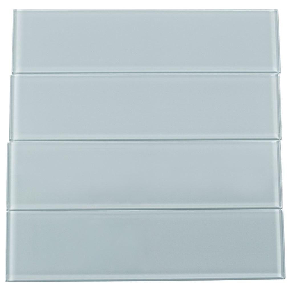 Gray Polished Glass Tile