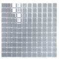 Sample - Gray 12x12 Glossy Square Glass Mosaic Tile (10 pack, 9.67 sq ft/case)