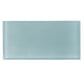 Stone Blue 3x6 Matte Subway Glass Tile (40 pack, 5 sq ft/case) - Sample