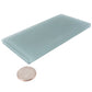 Stone Blue 3x6 Matte Subway Glass Tile (40 pack, 5 sq ft/case) - Sample