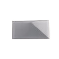 Sample - Coin Gray 3x6 Glossy Subway Glass Tile (40 pack, 5 sq ft/case)