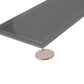 Coin Gray 4x16 Glossy Subway Glass Tile (12 pack, 5.33 sq ft/case) - Sample
