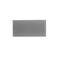 Sample - Coin Gray 3x6 Matte Subway Glass Tile (40 pack, 5 sq ft/case)