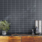Coin Gray 3x6 Matte Subway Glass Tile (40 pack, 5 sq ft/case)
