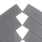 Coin Gray 3x12 Matte Subway Glass Tile (20 pack, 5 sq ft/case) - Sample