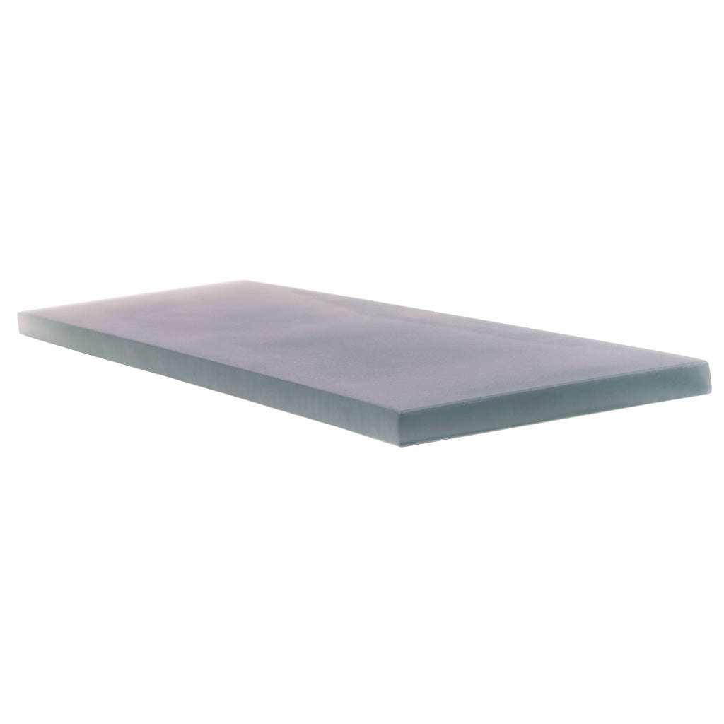 Coin Gray 3x12 Matte Subway Glass Tile (20 pack, 5 sq ft/case) - Sample