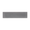 Sample - Coin Gray 3x12 Matte Subway Glass Tile (20 pack, 5 sq ft/case)