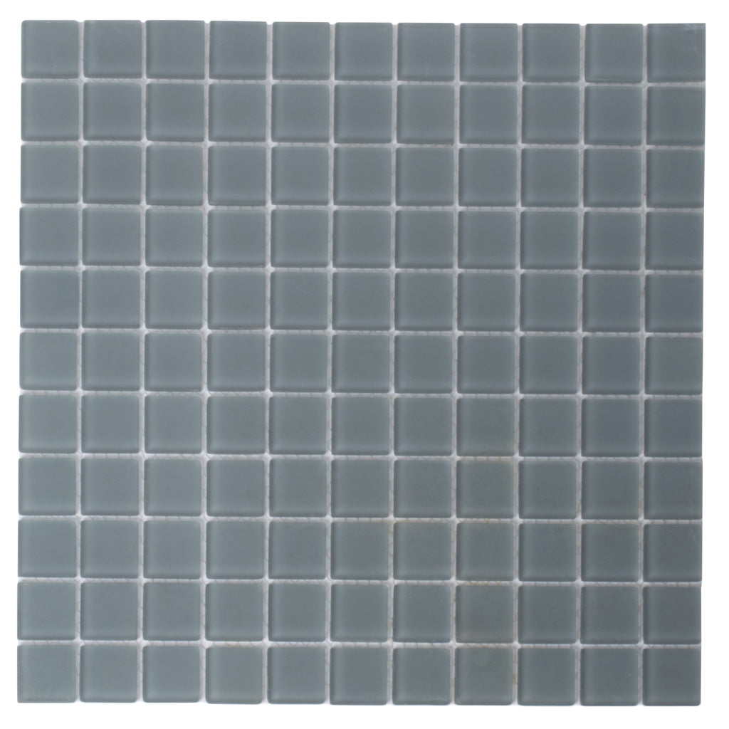 12x12 Coin Gray Mosaic Tiles