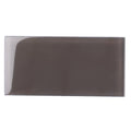 Sample - Ash Gray 3x6 Glossy Subway Glass Tile (40 pack, 5 sq ft/case)