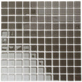 Sample - Ash Gray 12x12 Glossy Square Glass Mosaic Tile (10 pack, 9.67 sq ft/case)