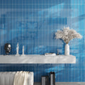 Cerulean Blue 4x16 Glossy Subway Glass Tile (12 pack, 5.33 sq ft/case)