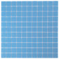 1x1 cerulean blue Mosaic Tile