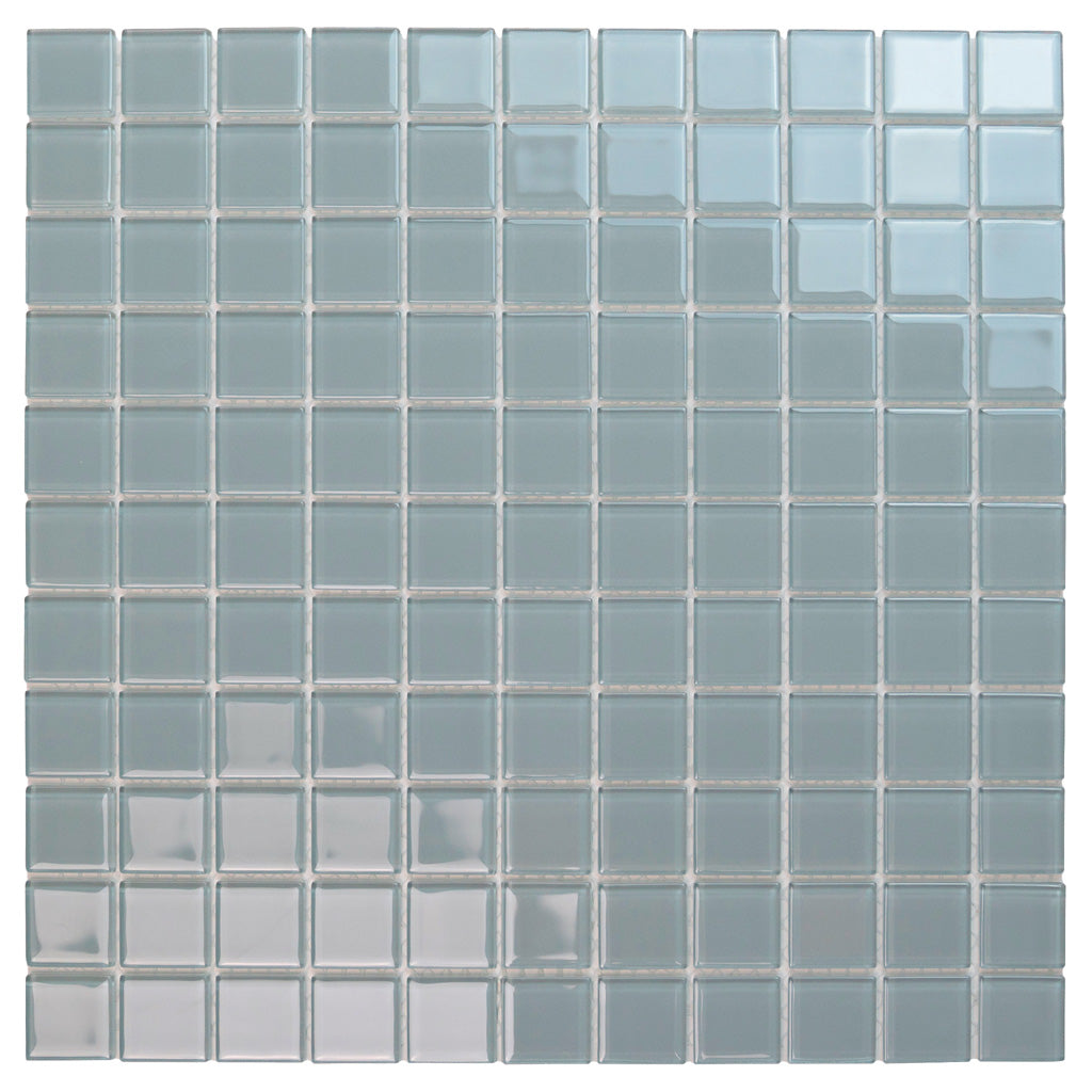1x1 Stone Blue Mosaic Tile