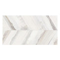 Sample - Chiffon White 18x36 Matte Field Porcelain Tile (3 pack, 13.05 sq ft/case)