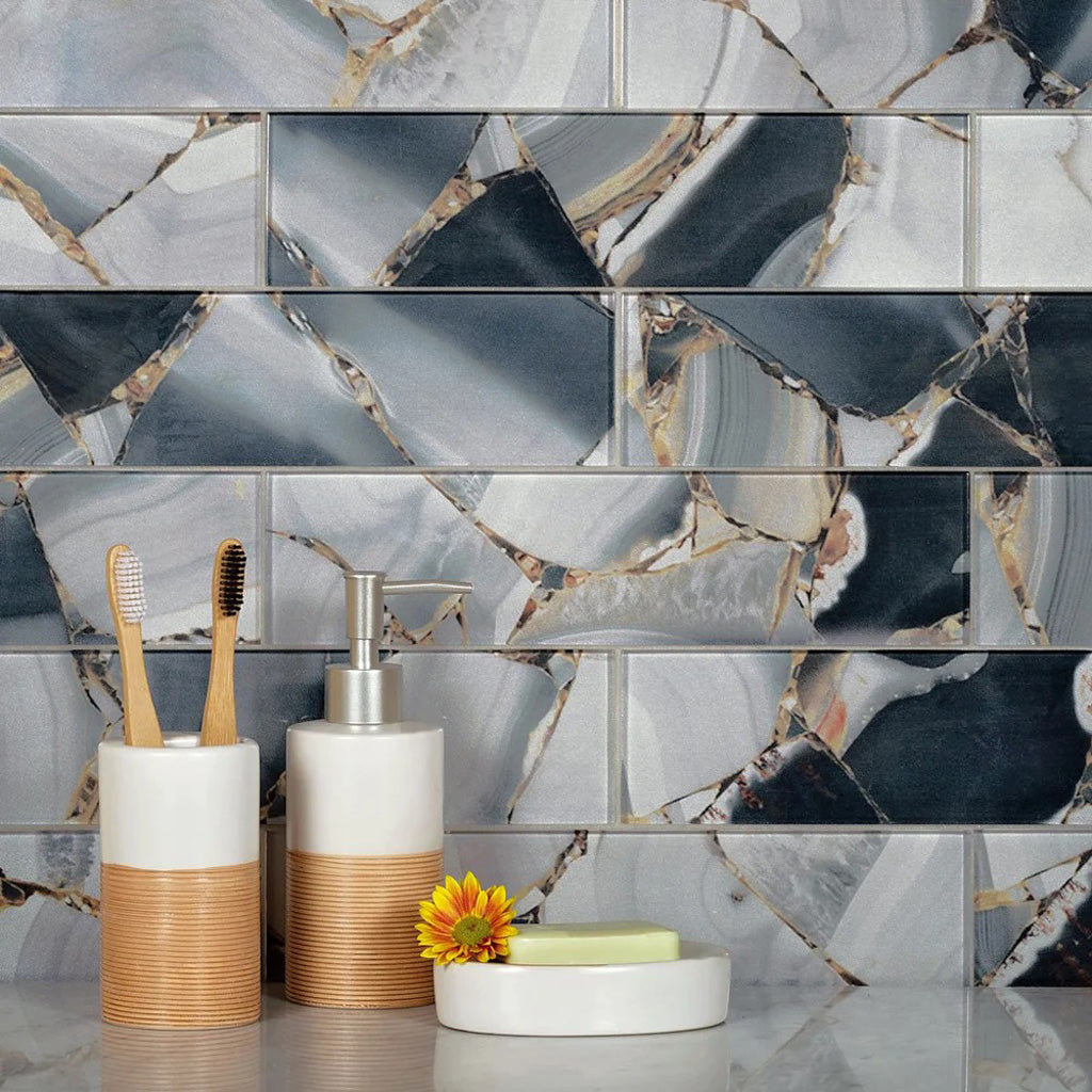 Gray Glass Tile