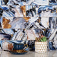 Brown Blue 3x12 Glossy Glass Subway Tile (20 pack, 5 sq ft/case) - Sample