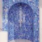 20-pack Carnelian 3 in. x 12 in. Glossy Cobalt Blue Glass Subway Wall and Floor Tile (5 sq ft/case) - Sample