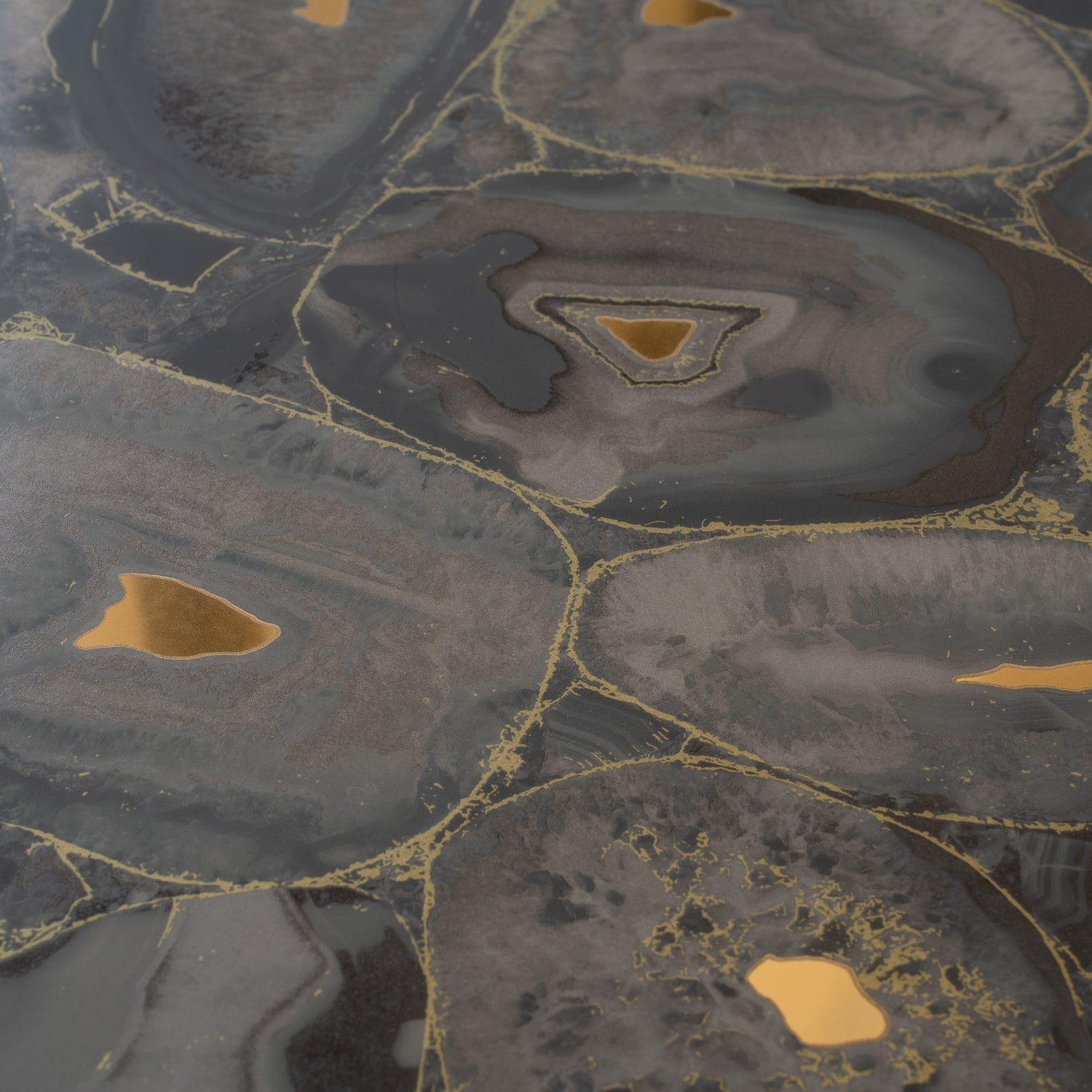 Black Gold 24x48 Matte Polished Volcanic Agate Porcelain Large Tile (2 pack, 15.5 sq ft/case)