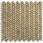 12x12 Gold Herringbone Tile