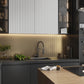 Gold 11.8 in. x 11.9 in. Herringbone Polished Glass Mosaic Floor and Wall Tile (6 Cases, 58.50 sq ft/Pallet)