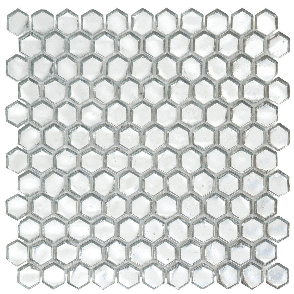 11x11 Silver Glossy Wall Tile