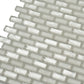 Pearl Beige 11x11 Glossy Matte Brick Glass Mosaic Tile (5 pack, 4.83 sq ft/case) - Sample