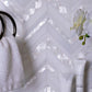Sample - Pearl White 12x12 polished Thassos, Shell Herringbone Mosaic tile (5 pack, 5.08 sq ft/case)