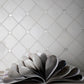 Sample - Pearl White 11x11 Polished Thassos, Shell Hexagon Mosaic tile (5 pack, 4.51 sq ft/case)
