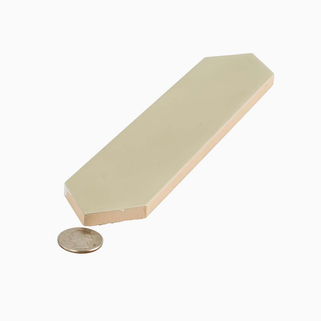 Moss Green 2x10 Matte Picket Ceramic Tile (44 pack, 5.38 sq ft/case) - Sample