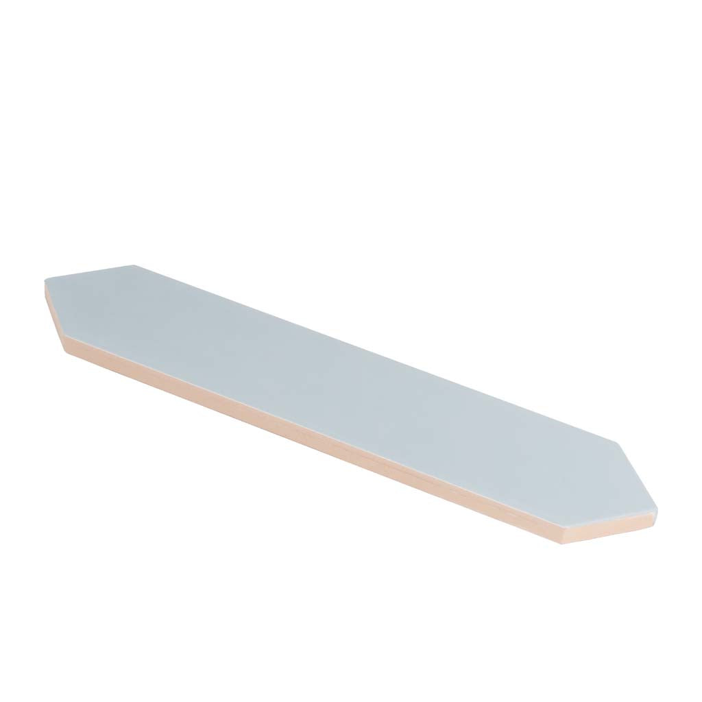 Stone Blue 2x10 Matte Picket Ceramic Tile (44 pack, 5.38 sq ft/case) - Sample