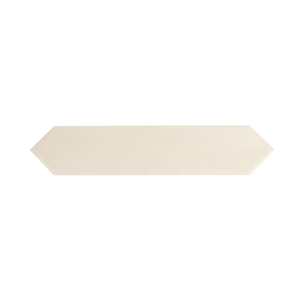 44 pack Piquet 2 in. x 10 in. Matte Beige Ceramic Picket Wall and Floor Tile (5.38 sq ft/case) - Sample