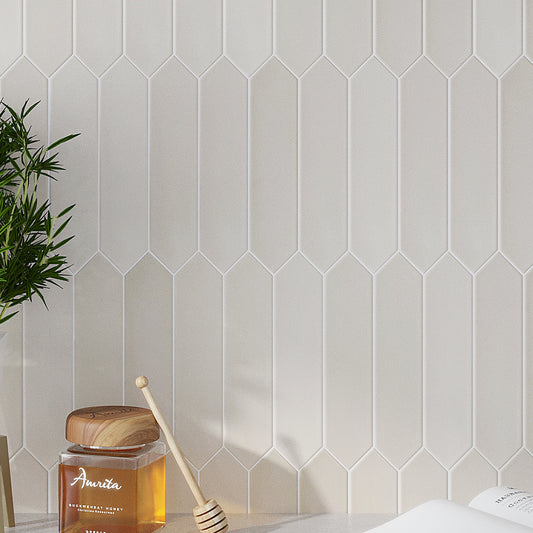 Beige 2x10 Matte Picket Ceramic Tile (44 pack, 5.38 sq ft/case)