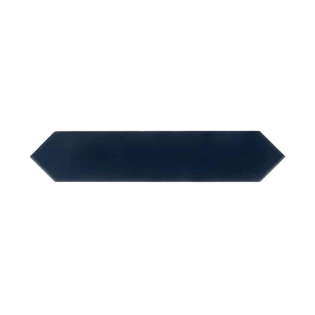 Blue 2x10 Matte Picket Ceramic Tile (44 pack, 5.38 sq ft/case) - Sample