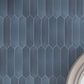 Blue 2x10 Matte Picket Ceramic Tile (44 pack, 5.38 sq ft/case)
