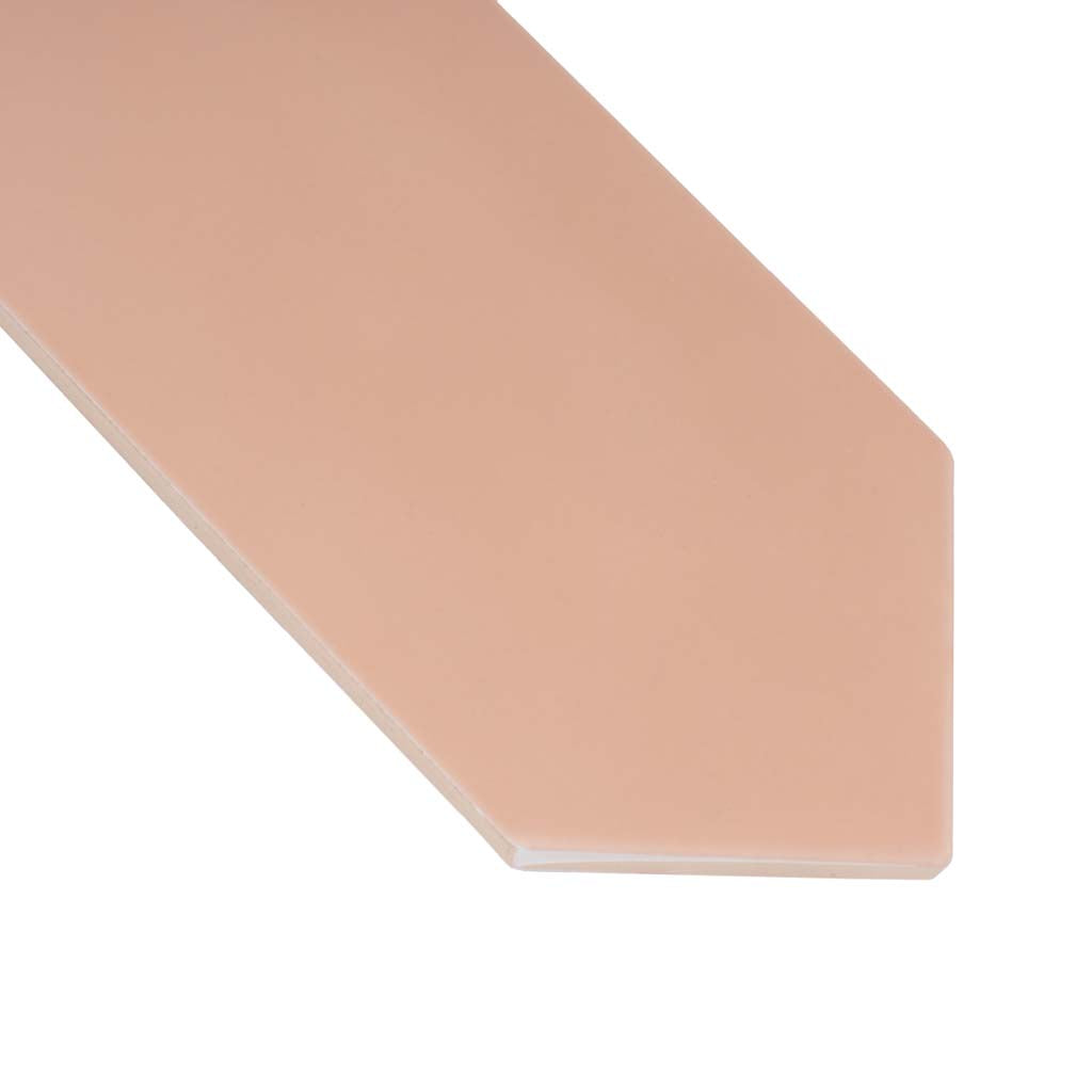 Blush Pink 2x10 Matte Picket Ceramic Tile (44 pack, 5.38 sq ft/case) - Sample