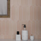 Blush Pink 2x10 Matte Picket Ceramic Tile (44 pack, 5.38 sq ft/case)