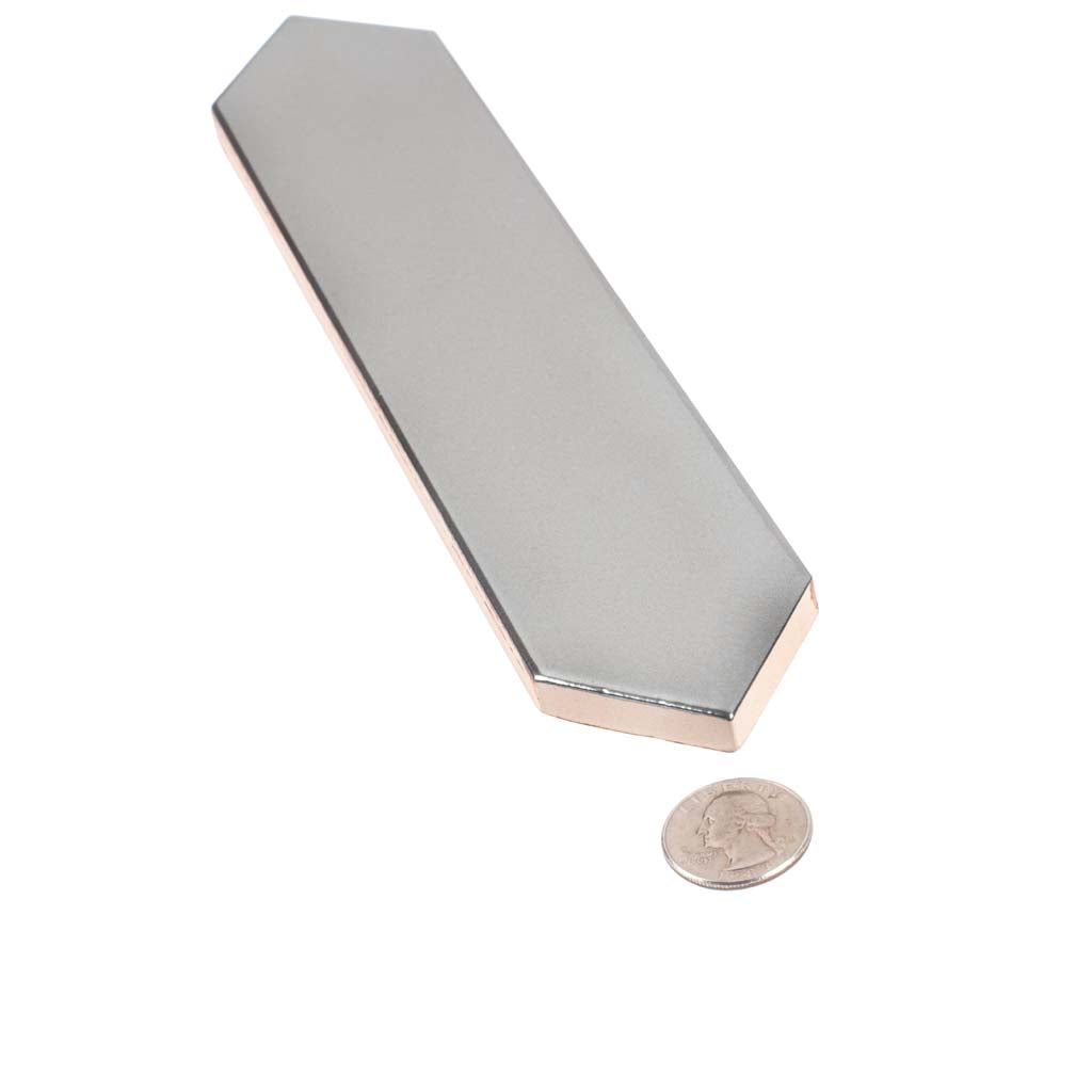 Metallic Silver 2x10 Glossy Picket Ceramic Tile (44 pack, 5.38 sq ft/case) - Sample