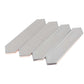 Metallic Silver 2x10 Glossy Picket Ceramic Tile (44 pack, 5.38 sq ft/case) - Sample
