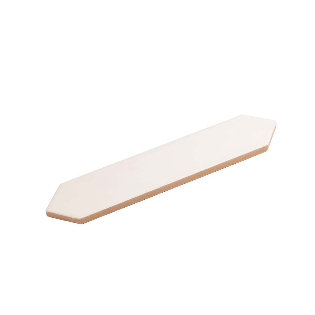 2x10 White Picket Floor Tile