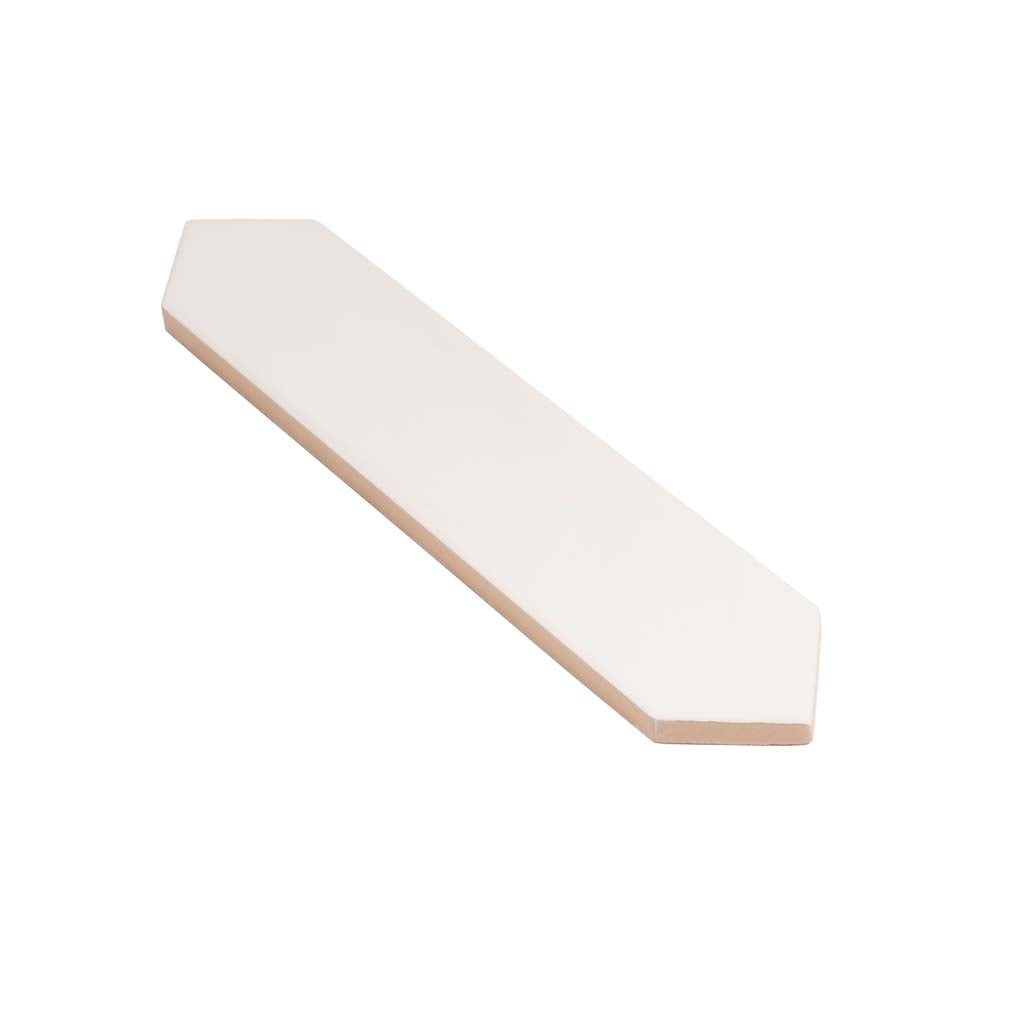 White Picket Accent Wall Tile